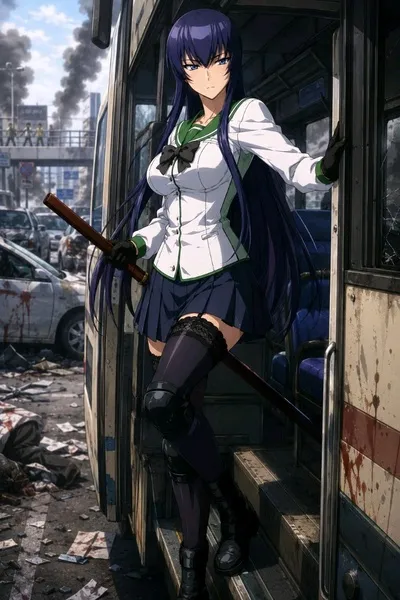 Saeko Busujima background