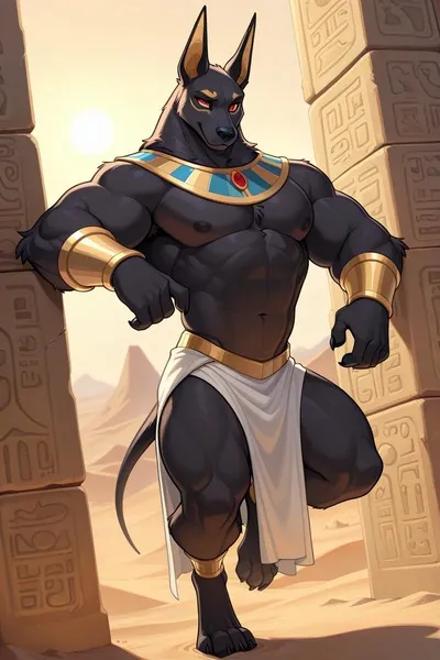 Anubis arrière-plan