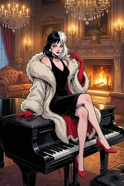 Cruella DeVille background