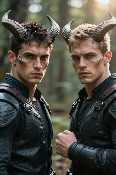 Darius & Cassian tło