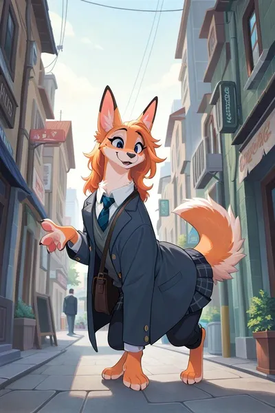 Feral City background