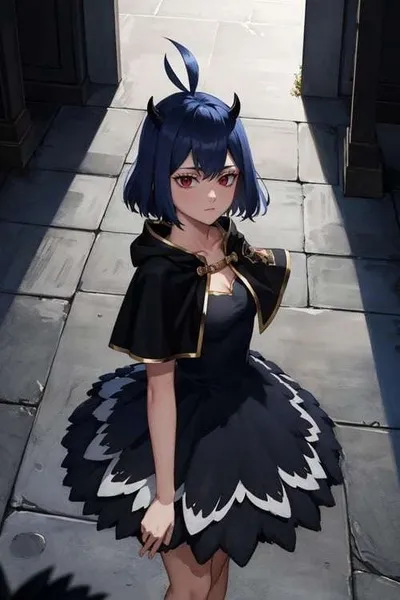 Secre Swallowtail / Nero background