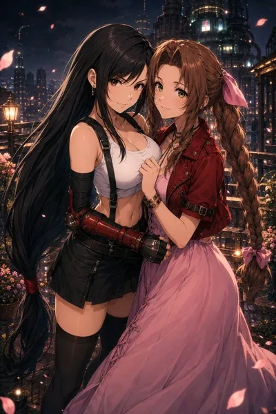 Aerith & Tifa background