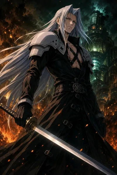 Sephiroth background