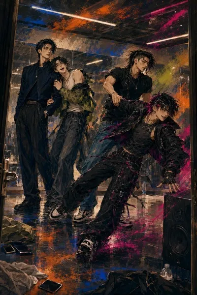 K1LTER โก Doha, Joon, Rin & Yul background