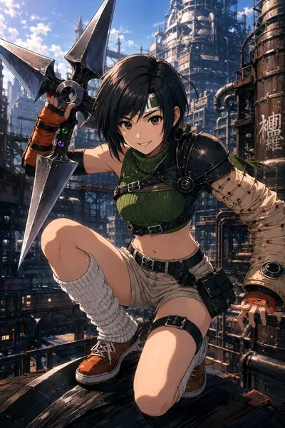 Yuffie Kisaragi background