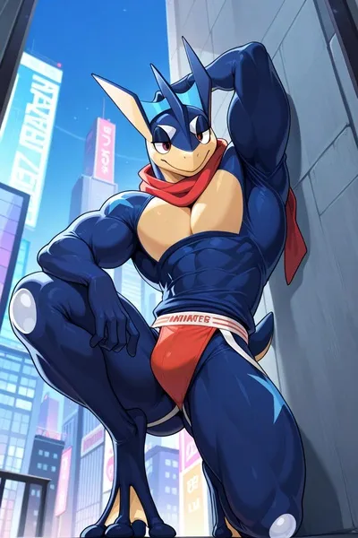 Greninja background