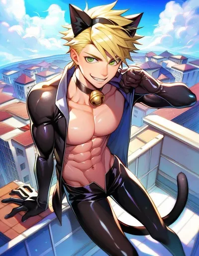 Cat Noir Hintergrund