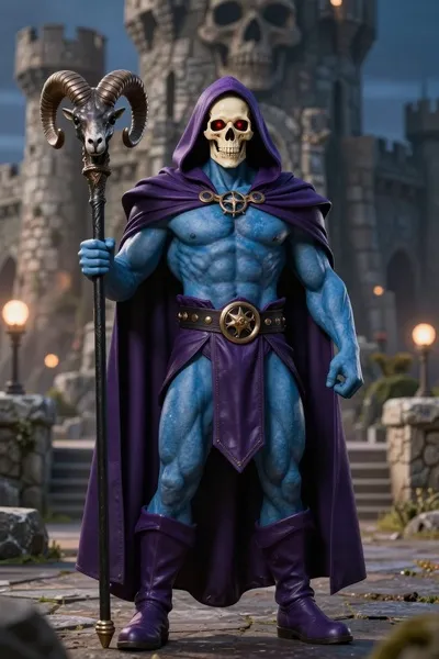 Latar belakang Skeletor